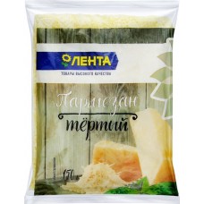 Купить Сыр ЛЕНТА Пармезан тертый, без змж, 150г в Ленте