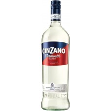 Напиток виноградосодержащий CINZANO Бьянко из виноградного сырья вермут белый сладкий, 1л