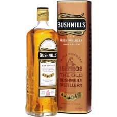 Виски BUSHMILLS Original Ирландский купажированный, 40%, п/у, 0.7л