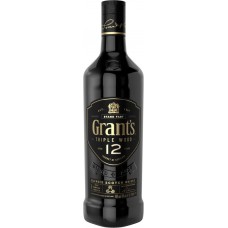 Виски GRANT'S Triple wood Шотландский купажированный 12 лет 40%, 0.7л