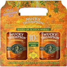 Купить Промо-набор NUCKY THOMPSON Настойка Botanica Spice, на основе виски 35%, полусладкая, 2х0.5л в Ленте