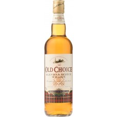 Виски OLD CHOICE Шотландский купажированный 40%, 0.7л