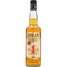 Виски SOLAN NUMBER ONE RESERVA купажированный 42,8%, 0.75л
