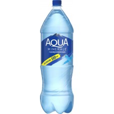 Купить Вода питьевая AQUA MINERALE газированная, 2л в Ленте