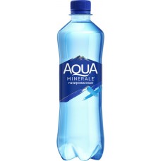 Купить Вода питьевая AQUA MINERALE газированная вода, 0.5л в Ленте
