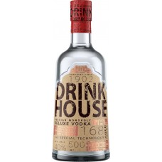 Водка DRINK HOUSE Deluxe 40%, 0.5л
