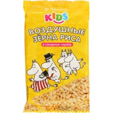 Воздушные зерна риса ЛЕНТА KIDS Муми-тролли, в сахарном сиропе, 30г