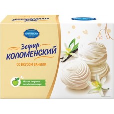 Купить Зефир КОЛОМЕНСКИЙ со вкусом ванили, 250г в Ленте