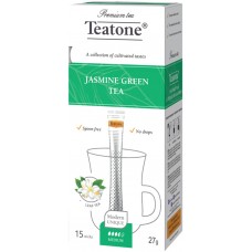 Купить Чай зеленый TEATONE с ароматом жасмина, 15пак в Ленте