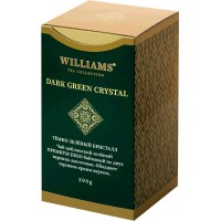 Чай зеленый WILLIAMS Dark green crystal Премиум Пеко цейлонский, листовой, 200г