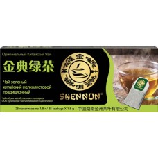 Чай зеленый SHENNUN Традиционный, 25пак