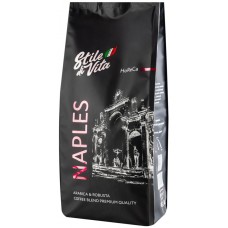 Кофе зерновой STILE DI VITA Napoli жареный, 1кг