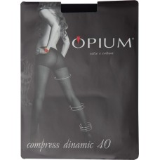 Купить Колготки женские OPIUM Compress Dinamic, 40 den nero 4 в Ленте
