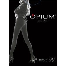 Колготки женские OPIUM Soft Micro 50 den grafite 3