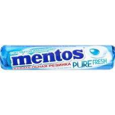 Купить Жевательная резинка MENTOS Pure fresh со вкусом мяты, 15,5г в Ленте