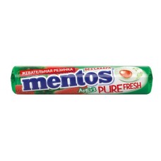 Жевательная резинка MENTOS Pure fresh со вкусом арбуза, 15,5г