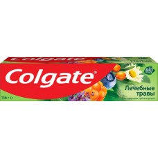 Купить Зубная паста COLGATE Лечебные травы с натуральными ингредиентами для здоровья зубов и десен, 100мл в Ленте
