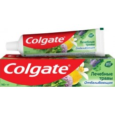 Купить Зубная паста COLGATE Лечебные травы отбеливающая с натуральными ингредиентами для здоровья зубов и десен и белоснежной улыбки, 100мл в Ленте