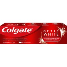 Зубная паста COLGATE Optic White Искрящаяся мята отбеливающая, 75мл