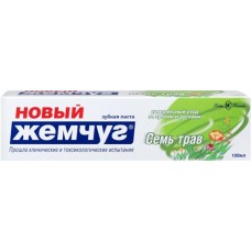 Зубная паста НОВЫЙ ЖЕМЧУГ Семь трав, 100мл