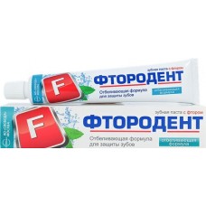 Купить Зубная паста ФТОРОДЕНТ Отбеливающая формула с фтором, 62г в Ленте