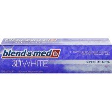Купить Зубная паста BLEND-A-MED 3D White Бережная мята, 100мл в Ленте