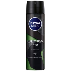 Антиперспирант-спрей мужской NIVEA Men Ultra Titan, 150мл, Германия, 150 мл