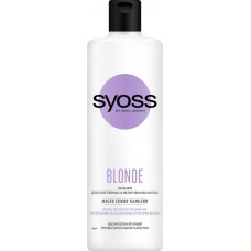 Бальзам для осветленных и мелированных волос SYOSS Blonde, 450мл, Россия, 450 мл