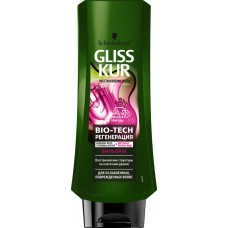 Бальзам для волос GLISS KUR Bio-tech Регенерация, 400мл, Россия, 400 мл