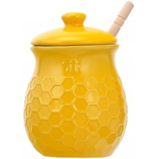 Банка HOMECLUB Honey д/меда, керамика CN01557, Китай, 200 мл