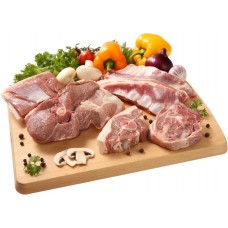 Баранина рагу полуфабрикат, мелкокусковой мясокостный категории В охлажденный вес, Россия