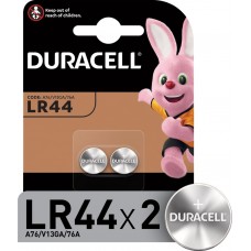 Батарейки щелочные Duracell А76/LR44, 2шт, Китай