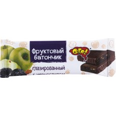 Батончик ОГО! Фруктовый чернослив и шоколад, Россия, 40 г