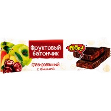 Батончик ОГО! Фруктовый вишня и шоколад, Россия, 40 г