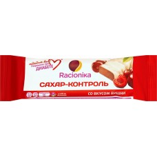 Батончик RACIONIKA Сахар-контроль со вкусом вишни, Россия, 50 г