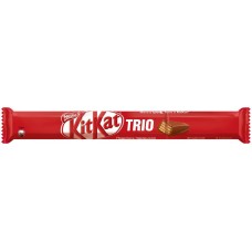 Батончик шоколадный KITKAT Trio с хрустящей вафлей, 87г, Россия, 87 г