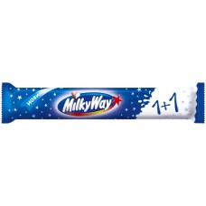 Батончик шоколадный MILKY WAY 1+1 с молочным суфле, 52г, Россия, 52 г