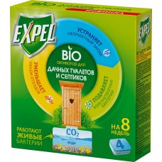 Биоактиватор EXPEL д/дачных туалетов и септиков,, Дания, 4 таб