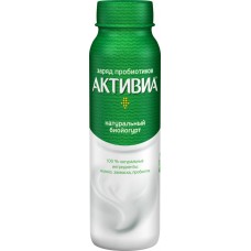 Биойогурт ACTIVIA питьевой обогащ. 2,4% без змж, Россия, 260 г
