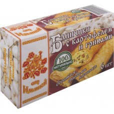 Купить Блинчики ОТ ИЛЬИНОЙ с картофелем и грибами, Россия, 450 г в Ленте