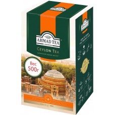 Купить Чай черный AHMAD TEA Цейлонский Оранж Пеко листовой, 500г, Россия, 500 г в Ленте