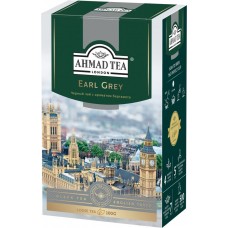 Чай черный AHMAD TEA Earl Grey байховый листовой ароматизированный, 100г, Россия, 100 г