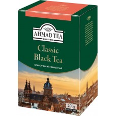 Чай черный AHMAD TEA Классический листовой, 200г, Россия, 200 г