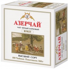 Купить Чай черный AZERCAY Букет, Россия, 100 пак в Ленте