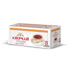 Чай черный AZERCAY с ароматом бергамота, 25пак, Россия, 25 пак