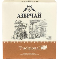 Купить Чай черный АЗЕРЧАЙ Premium collection к/уп, Россия, 100 пак в Ленте