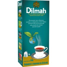 Чай черный DILMAH Цейлонский, 25пак, Шри-Ланка, 25 пак