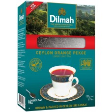 Купить Чай черный DILMAH Цейлонский листовой, 100г, Шри-Ланка, 100 г в Ленте