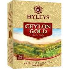 Купить Чай черный HYLEYS Сeylon Gold байховый, крупнолистовой, 200г, Шри-Ланка, 200 г в Ленте