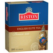 Купить Чай черный RISTON English Elite Tea к/уп, Россия, 100 пак в Ленте